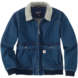 CARHARTT Denim-Sherpa blau S