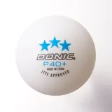 Donic Schildkröt Donic Tischtennisbälle "Coach P40+ ***" - 72 Stück,weiß,