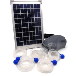 Ubbink Air Solar 600 Outdoor Belüfterpumpe schwarz