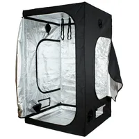 Growbird Gewächshaus Growbox 120x120x200 cm, Indoor Growzelt