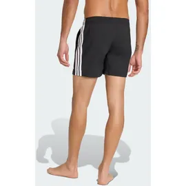 adidas 3-Streifen Badeshorts Black/White M