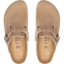Birkenstock Boston Nubukleder geölt schmal tabacco brown 40