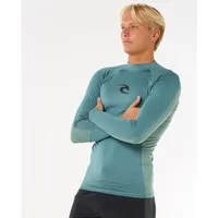 Rip Curl Waves Upf Perf Langarm-rashguard - Bluestone M