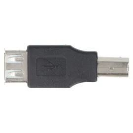 goobay USB-A auf USB-B Adapter Schwarz