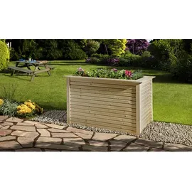Weka Profi-Hochbeet wekaLine 120 x 80 x 81 cm natur