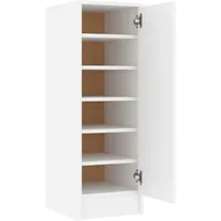 VidaXL Schuhschrank Weiß 32x35x92 cm Holzwerkstoff