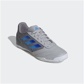 adidas Super Sala II IN grey two/lucid blue/blue burst 42