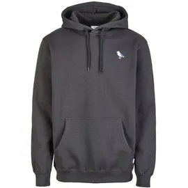 Cleptomanicx Hooded Embro Gull 2 Hoodie Grau S