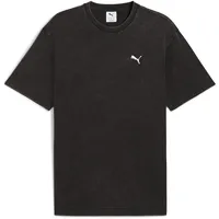 Puma ESS Elevated Relaxed Wash Tee schwarz L
