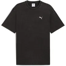 Puma ESS Elevated Relaxed Wash Tee schwarz L