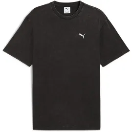 Puma ESS Elevated Relaxed Wash Tee schwarz L