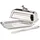 Edzard Butterdose Kuh 8x13 cm, silberfarben