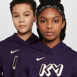 Nike Kylian Mbappé Hoodie Grand Purple/Pale Ivory 137-147