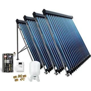 Feuer-Anker Röhrenkollektor Solarpaket Vakuumröhrenkollektor HP22-4 14,44 m2 Solaranlage