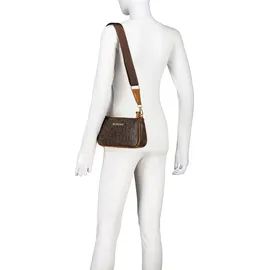 Valentino Regina Schultertasche Polyurethan Brown
