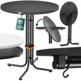 CASARIA Stehtisch Ø 80 x 110 cm Grau