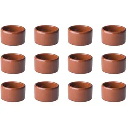 12 x Butterfass, SchÃƒÆ’Æâ€TMÃƒâ€šÂÂ¤lchen, Keramik, terracotta, 3cl, ÃƒÆ’Æâ€TMÃƒâ€1Ã..." 5cm, rund, HÃƒÆ’Æâ€TMÃƒâ€šÂÂ¶he:3cm
