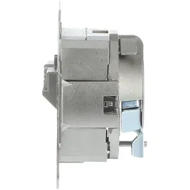 Busch-Jaeger 0218/12-101 RJ45, Cat. 6a iso, geschirmt 2 Steckbuchsen, 8/8-polig 2CKA000230A0411