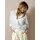 MOSHI MOSHI MIND Langarmhemd MOSHI MOSHI MIND "moshi moshi mind Shirt gaia", Damen, Gr. L, Normalgrößen, weiß, Obermaterial: 100% Baumwolle, Hemden