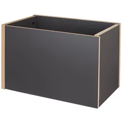 Tojo - stell Regalsystem, Türmodul, anthrazit