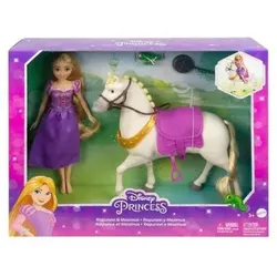 MATTEL HLW23 Disney Princess Rapunzel & Maximus Forever Spielset