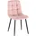 CLP Esszimmerstuhl Antibes Samt rosa