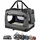 LIONTO Hundetransportbox 101 x 69 x 70 cm Grau