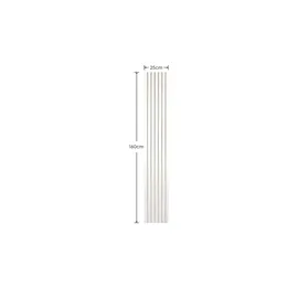 Sconto Garderobenpaneel Grace 25 x 160 x 7 cm Sand