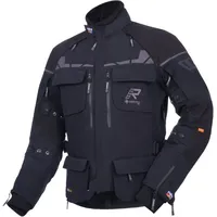 Rukka Ecuado-R Motorrad Textiljacke, schwarz/schwarz, 52