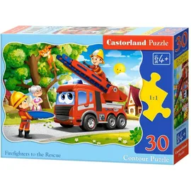 Castorland Firefighters to the Rescue, Puzzle 30 Teile (30 Teile)