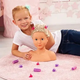 Bayer Design Super Model Schmink- und Frisierkopf mit Kosmetik blond