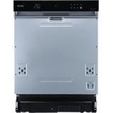 KOENIC KDW 6031 B BI Einbau-Geschirrspüler (teilintegrierbar, 597 mm breit, Schwarz)