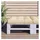 vidaXL Palettenkissen 70 x 70 x 12 cm beige 1 St.