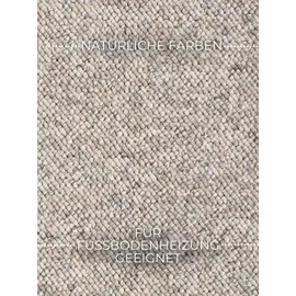 ELLE DECORATION Rocco Teppichläufer 240 x 340 cm Beige/Weiß