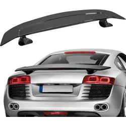 VEVOR GT Wing Autospoiler, 117,6 cm Universalspoiler, Kompatibel mit den meisten Limousinen und Coupés, Hochfestes ABS-Material, Auto Heckspoilerflügel, Racing Spoiler BGW/JDM Drift Glänzend Schwarz