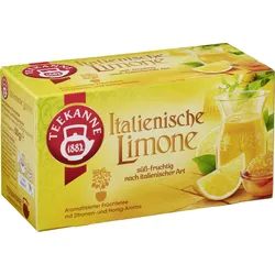 Teekanne Früchtetee Italienische Limone 20 Teebeutel (50 g)