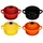 Le Creuset Mini Cocotte Topf-Set 4-tlg. feuer und flamme