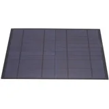 6V 10W Solarpanel, Polykristallines Silizium 1660mA Solar Ladeplatte Tragbares Kraftwerk für Camping Wandern Bergsteigen RV Boot Anhänger Auto