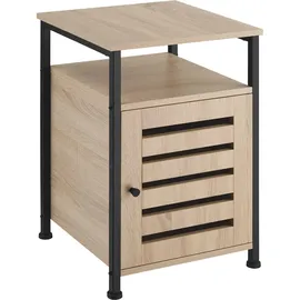 Tectake Beistellschrank 40,5 x 60,5 cm Braun