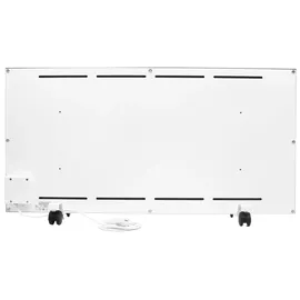 Ximax Mobile Infrarotheizung mit Rollen und Thermostat 50x100 cm 750 Watt Weiß