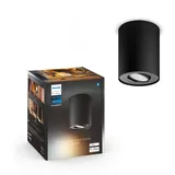 Hue Pillar Single Spotlight - Black - No Dimmer Switch