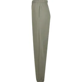 URBAN CLASSICS Ladies Fluffy Sweatpants paleolive, 4XL - 4XL