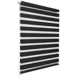 Sol Royal Doppelrollo SolDecor DL2 60 x 150 cm Schwarz