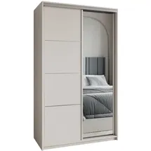 masseno Schwebetürenschrank VARO 120 x 205 x 60 cm Gelb