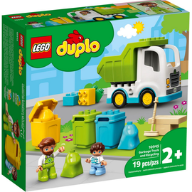 Lego Duplo Müllabfuhr und Wertstoffhof 10945