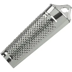 METRO Professional Muskatnussreibe, Edelstahl/PE, 13.5 x 3 cm, silber/schwarz