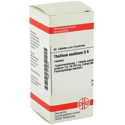 Thallium Acet. D6 Tabletten