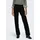 Only Anzughose "ONLRAFFY – Hose mit geradem Bein und Stretchkomfort", Damen, Gr. XL (42), Länge 30, schwarz, Web, Obermaterial: 95% Polyester, 5% Elasthan, unifarben, gerade lang, Hosen Anzughose, Materialmix