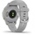 Garmin Venu 2S 40 mm Silikonarmband hellgrau/silber