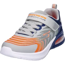 SKECHERS Microspec Max Advance Kinder Grau/Orange 33